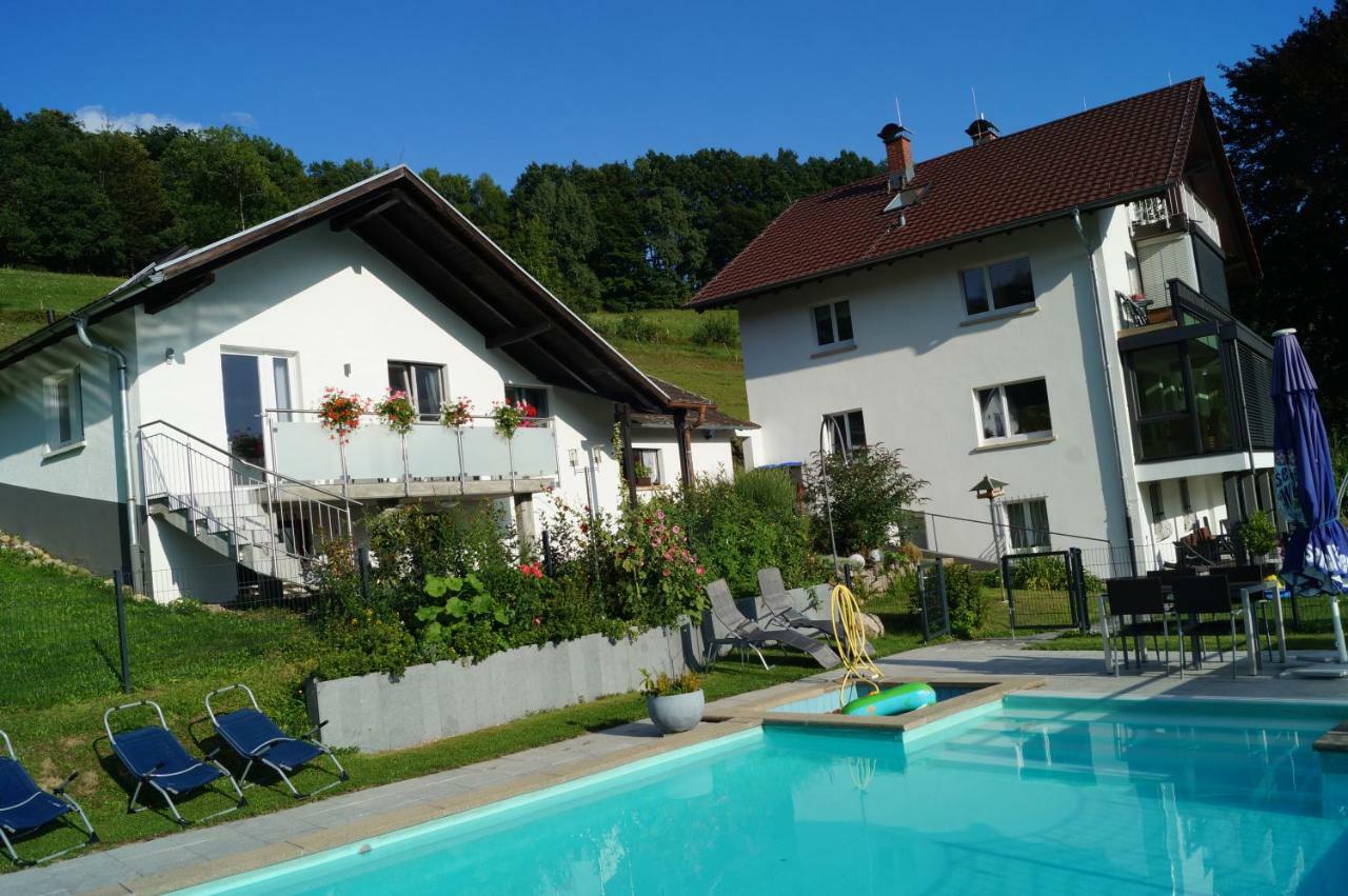 Traumhafte Ferienwohnung Mit Pool Steinen  Dış mekan fotoğraf