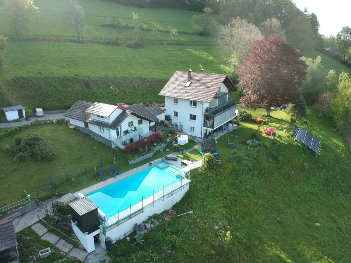 Traumhafte Ferienwohnung Mit Pool Steinen  Dış mekan fotoğraf